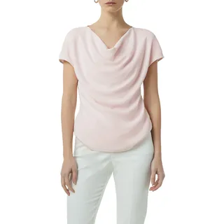 Comma T-Shirt mit Stretchanteil, rosa