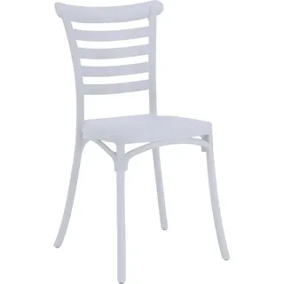 Kondela Savito Stapelstuhl - weiß - Weiß