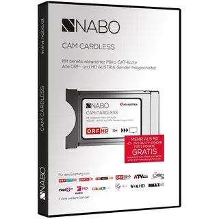 NABO CI+-Modul »Cardfree CL Plus«, silberfarben