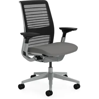 Steelcase Think Ergonomischer Bürostuhl mit LiveBack Lumbalstütze, 4D-Armlehnen, nachhaltigem Design Eule