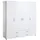 Kleiderschrank Base 4-türig weiß