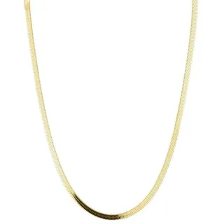 Liebeskind Berlin LIEBESKIND Dünner Choker Sleek chain Edelstahl IP Gold