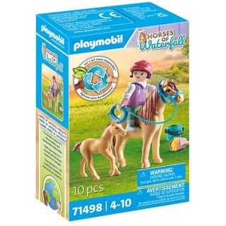 Playmobil Horses of Waterfall Kind mit Pony und Fohlen