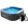 SpaLuxe 185 x 185 x 65 cm Blau/Grau