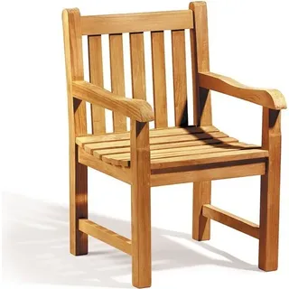 Teako Design XXL Gartensessel Piceno aus Teakholz – Robustes & Nachhaltiges Gartenmöbel