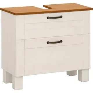 Home Affaire Waschbeckenunterschrank Rodby 60 x 55 cm Weiß