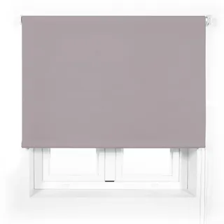 Blindecor Transparentes Premium-Rollo nach Maß | Pastellviolett | Rollo 90 x 165 cm (Breite x Höhe), Stoffgröße 87 x 160 cm, lichtdurchlässig, 38 mm Rohr, widerstandsfähiger und eleganter