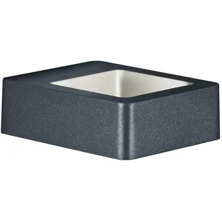 Trio Außenwandleuchte Aluminium anthrazit 4,5 cm IP54 450 lm