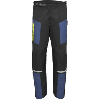 Spidi Enduro Pro, Textilhose - Schwarz/Blau/Gelb / 3XL