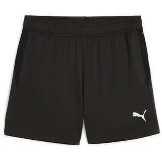 Puma teamGOAL Training Short Wmn, Unisex-Erwachsene Gestrickte Shorts, PUMA Black-PUMA White-Flat dark gray 658645