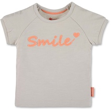 Sterntaler Baby - Mädchen Kurzarm-shirt Smile T-Shirt, Lichtgrau, 62