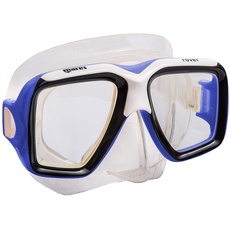 Mares Erwachsene Mask Rover Taucherbrille, Blau/Transparent, BX