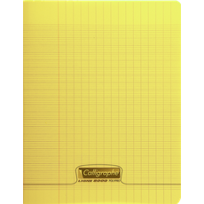 Calligaphe, Heft + Block, Calligraphe Cahier 8000 POLYPRO, 240 x 320 mm, jaune (240 x 320 mm, Weicher Einband)