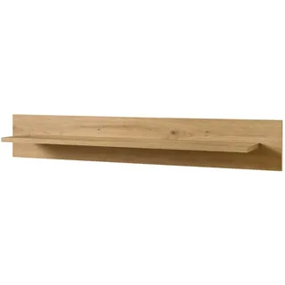 Furn.Design Wandboard Eiche Artisan 107 x 17 cm, Wandregal skandinavisch , Holzwerkstoff , Nachbildung,Eiche , Holz Optik , 107x17x19 cm , Wohnzimmer, Regale, Wandboards