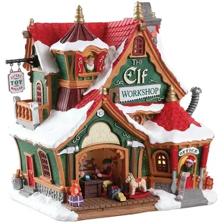 Lemax 75291 - The Elf Workshop - Weihnachtsdorf Winterdorf Modellbau