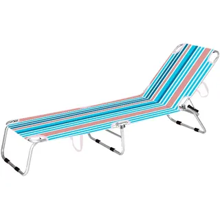 marbueno summer Marbueno 187 x 58 x 24 cm Orange/Blau klappbar