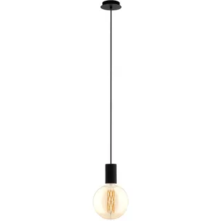 EGLO Pozueta 1-flg. 13 cm rund schwarz