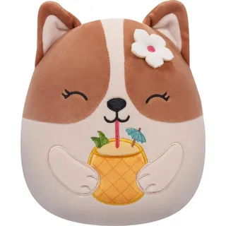 Squishmallows Plüschtier Maskottchen Hund Corgi Regina 19 cm