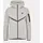 Tch Fleece Full Zip Wr Jacke Dk Grey Heather/Black L