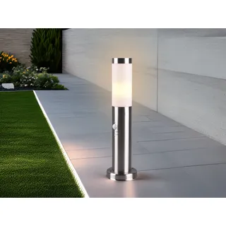 Edelstahl Sockelleuchten mit Bewegungsmelder Stehlampen für draußen Wegeleuchten