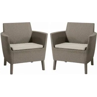 Gartengarnitur KETER Salemo DUO - 74 x 67 x 76 cm - Cappucino - 2tlg.