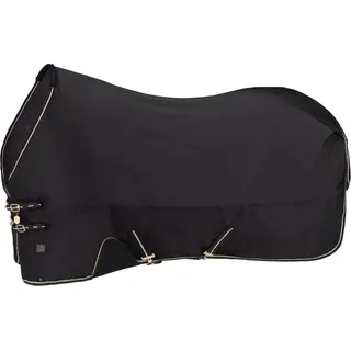 Eskadron HERITAGE Weidedecke, Outdoordecke " ALPHA 150 FAUXFUR " , black Größe - 140cm - Schwarz