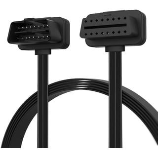 FOXWELL Kabel 60cm 16 Pin Stecker zu Buchse OBDII OBD2 Verlängerungskabel Auto OBD2 Diagnosegerät Extender Kabel Adapter Passend für FOXWELL NT201/NT301/NT510