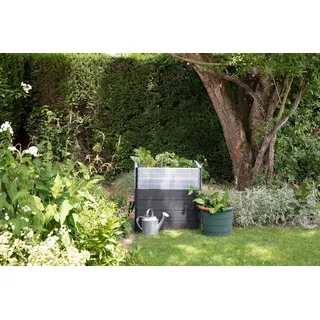 GARANTIA Hochbeet Ergo Quadro Turbo M 75 x 60 x 75 cm Grau