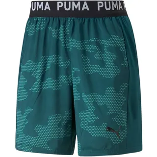 Puma Off Season AOP 7" Short varsity green (24) S