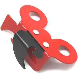 Fackelmann 00888 Profi-Dosenöffner 2-in-1, Rot