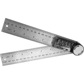 Brüder Mannesmann Werkzeuge Brüder Mannesmann digitaler Winkelmesser, 200 x 200 mm 360° °