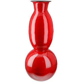 Gilde Bodenvase »Vase Neo rot H.49 cm«, rot