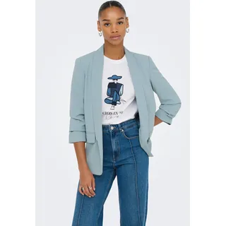 Only Longblazer »ONLEVI LIFE 3/4 LOOSE BLAZER CC TLR«, blau