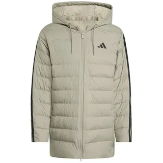 adidas Herren Essentials Climawarm 3 Stripes Light Down Hooded Parkas Sportlicher Lifestyle