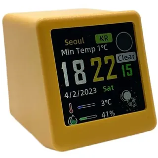 Wetter Station Wifi Schreibtisch Digital Analog Wecker Klein Album Foto
