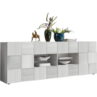 Home Affaire Dama 241 x 84 x 42 cm Grau / Weiß