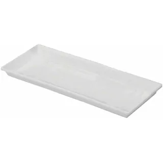KASTENUNTERSATZ Blumenkastenuntersetzer Standard" 40cm Weiss Blumenkasten
