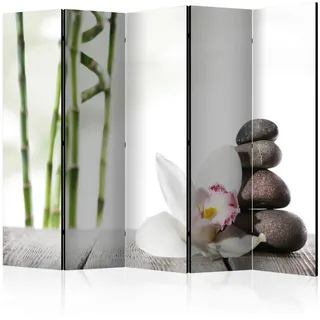 Artgeist Paravent Harmony II Grün/Weiß