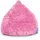 BeanBag Fluffy 70 x 90 cm pink