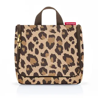 Reisenthel toiletbag Leo Macchiato - praktischer Kulturbeutel mit Haken, wasserabweisendes Material