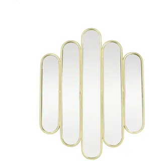 Art for the Home Spiegel Luxus Emily 80x60 , Goldfarben , Glas , Baum/Pflanze/Natur , Oval , 60x1x80 cm , FSC Mix , Spiegel, Wandspiegel
