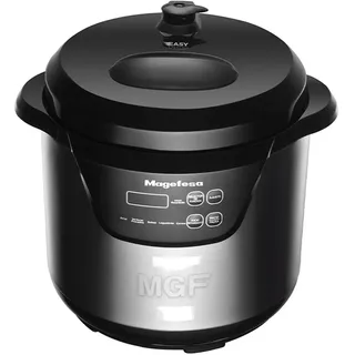 Magefesa Easyexpress Elektrischer Schnellkochtopf 6l - Black / Silver
