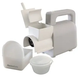 Melchioni Elektrische Reibe REGGIANA White Weiß aus Stahl