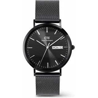 Nur Zeit Daniel Wellington Schwarz Kollektion Classic day display - frau