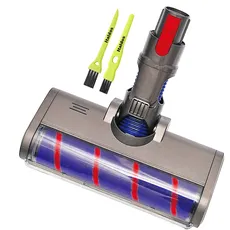 Italdos Elektrische Turbo Bürste mit Softrolle kompatibel für Dyson V7 V8 V10 V11 Motorisierte Bürsten, Staubsauger Düse, Parkettbürste mit Automatischem LED-Licht