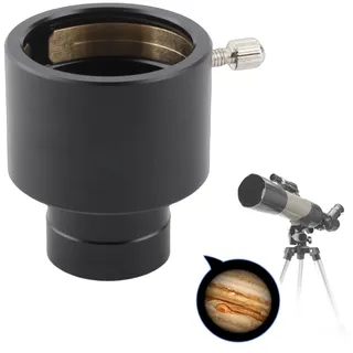 1 25 Zoll Adapter, 0,965 Auf 1,25 Zoll,965 Bis 1,25 Okular, Datyson Astronomical Telescope Okularadapter 0,965 Zoll Montierung Auf 1,25 Zoll Montierungsadapter (5P9952)