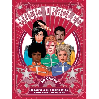 Laurence King Publishing Music Oracles: Creative and Life Inspiration from 50 Musical Icons