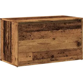 Flurbank 80x40x45 cm Altholz-Optik Holzwerkstoff - Braun