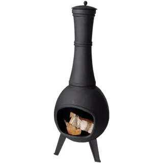 Esschert Design Terrassenofen L aus Gusseisen | FF65 | 144 cm