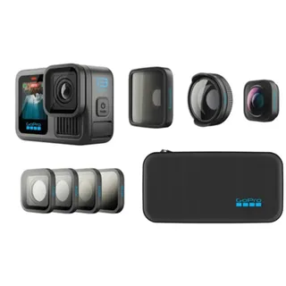 GoPro HERO13 Black inkl. Objektivkollektion der HB-Serie Schwarz